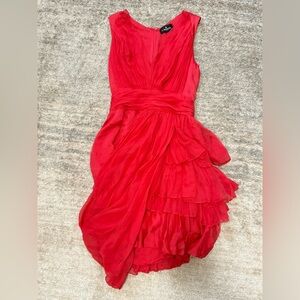 Vintage Jay Mendel Red Dress